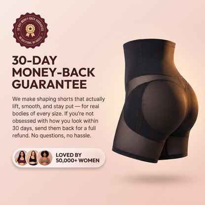 Kiichpam Snatch'd High-Waisted Sculpting Shorts