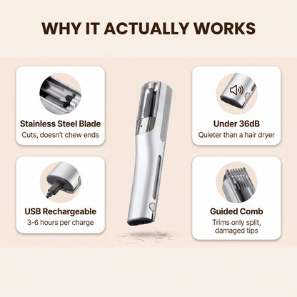Kiichpam LengthLock Split-End Trimmer