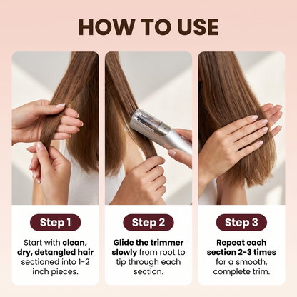 Kiichpam LengthLock Split-End Trimmer