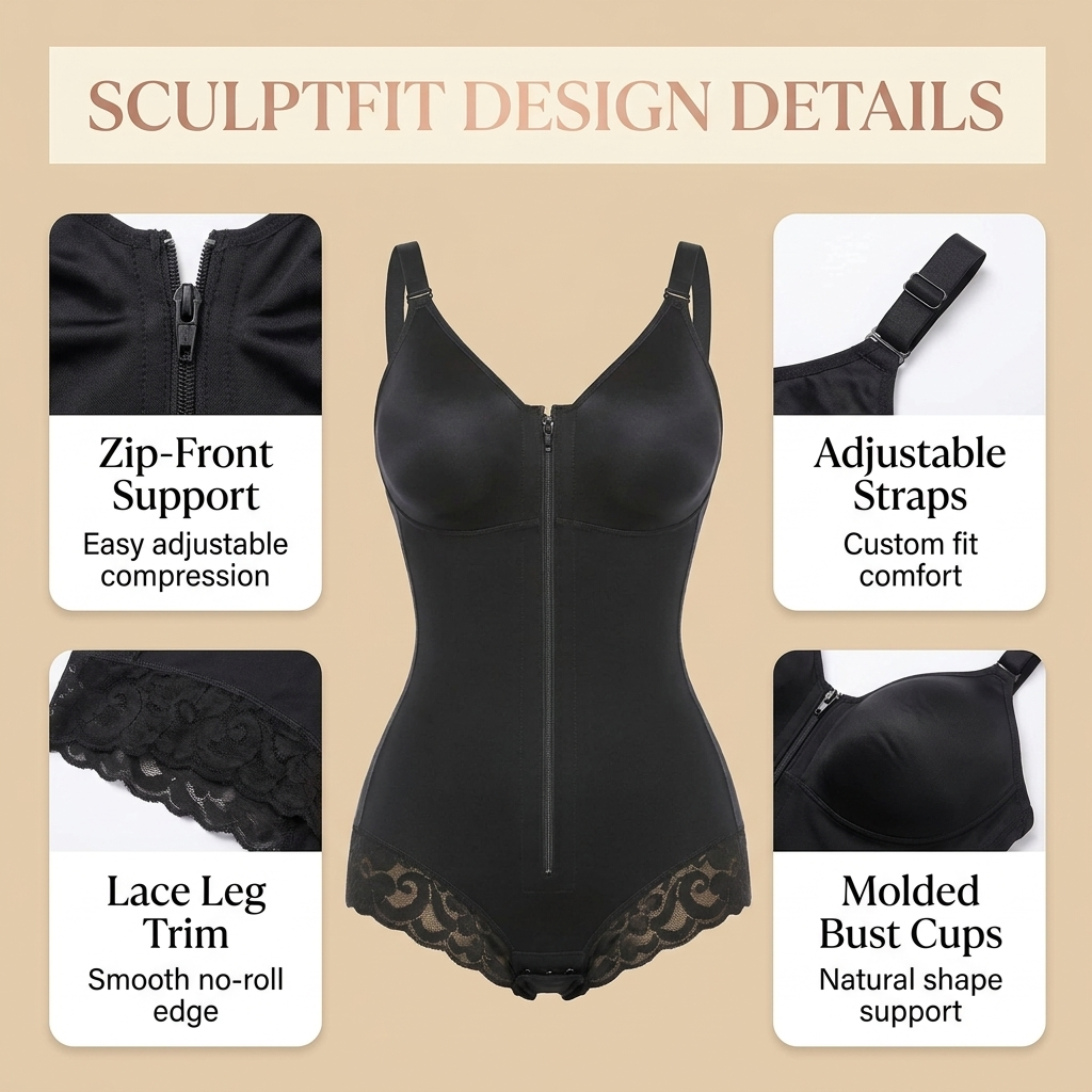 Kiichpam SculptFit Shaping Bodysuit